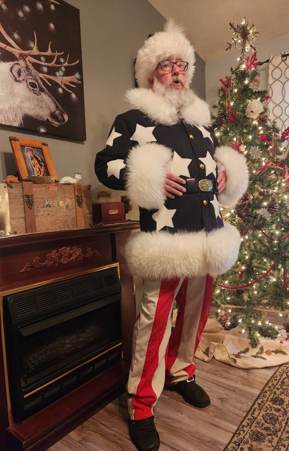 Holiday Open House at the Antietam Institute Features Special Visit by Civil War Santa